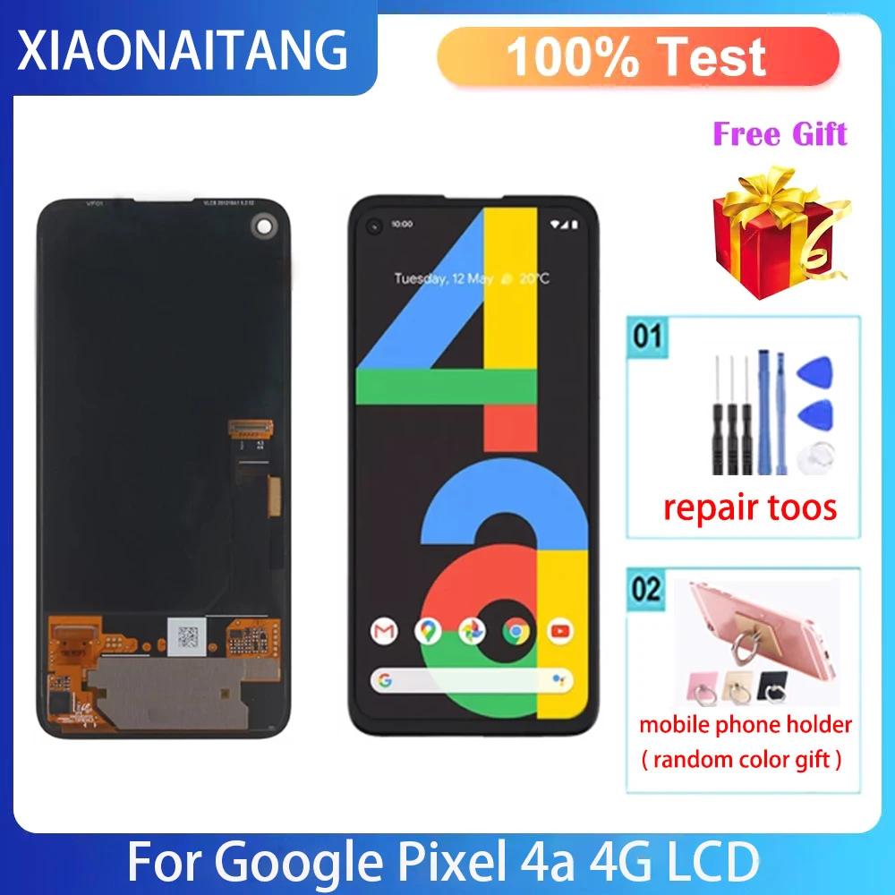For 100% Original Super AMOLED For Google Pixel 4A LCD Display Screen Touch Digitized Assembly Replacement For Google Pixel 4A5G
For 100% Original Super AMOLED For Google Pixel 4A LCD Display Screen Touch Digitized Assembly Replacement For Google Pixel 4A5G