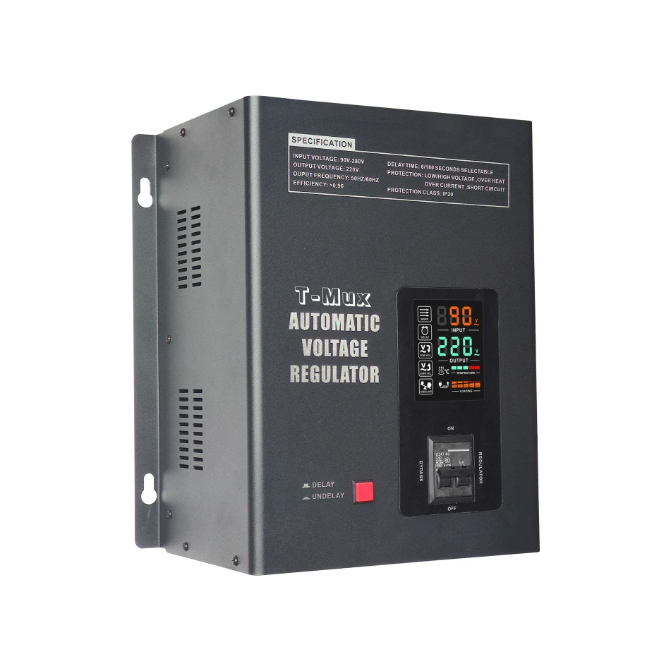 High quality 3000W voltage regulators servo motor type automatic voltage regulator to stabilize home voltage
High quality 3000W voltage regulators servo motor type automatic voltage regulator to stabilize home voltage
