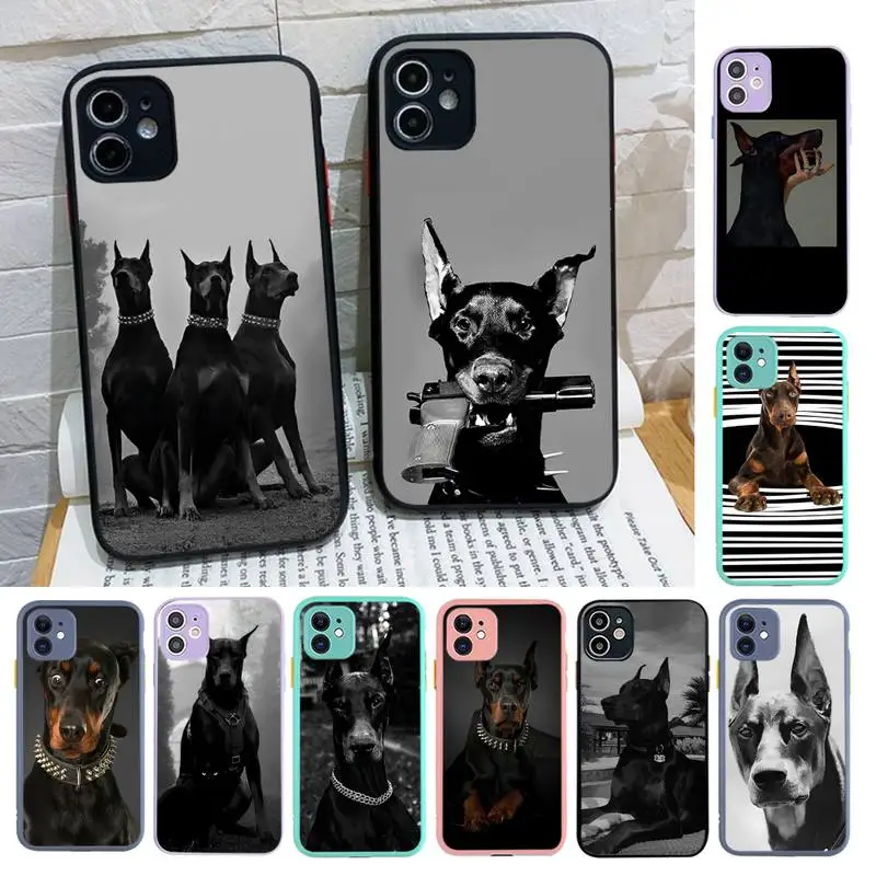Animal Dachshund Doberman dog Phone Case for iPhone X XR XS 7 8 Plus 11 12 13 pro MAX 13mini Translucent Matte Case
Animal Dachshund Doberman dog Phone Case for iPhone X XR XS 7 8 Plus 11 12 13 pro MAX 13mini Translucent Matte Case