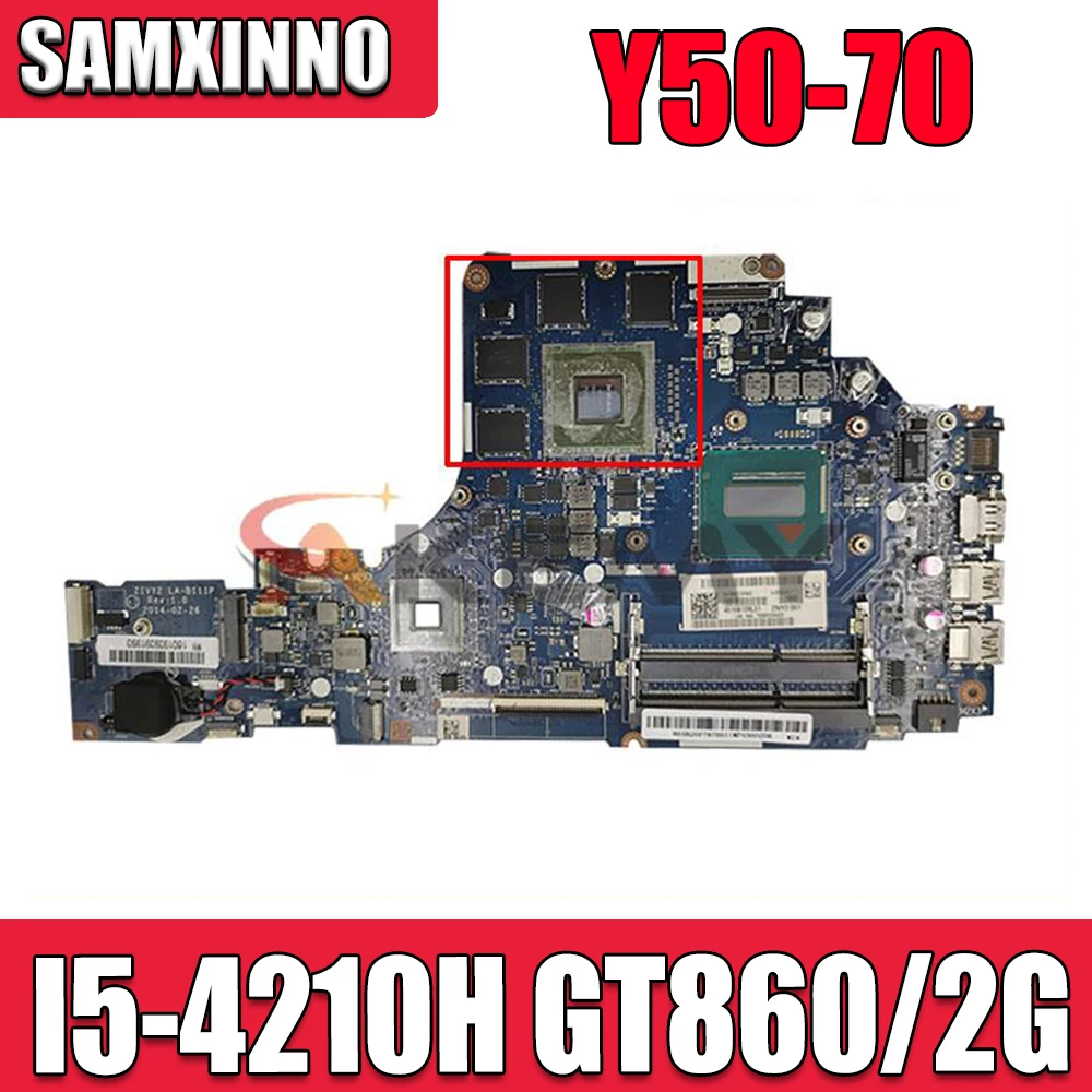 New and Original Lenovo Y50-70 CPU I5-4210H 2G W8P laptop motherboard mainboard ZIVY2 LA-B111P N15P-GX-A2 FRU 5B20G84765
New and Original Lenovo Y50-70 CPU I5-4210H 2G W8P laptop motherboard mainboard ZIVY2 LA-B111P N15P-GX-A2 FRU 5B20G84765