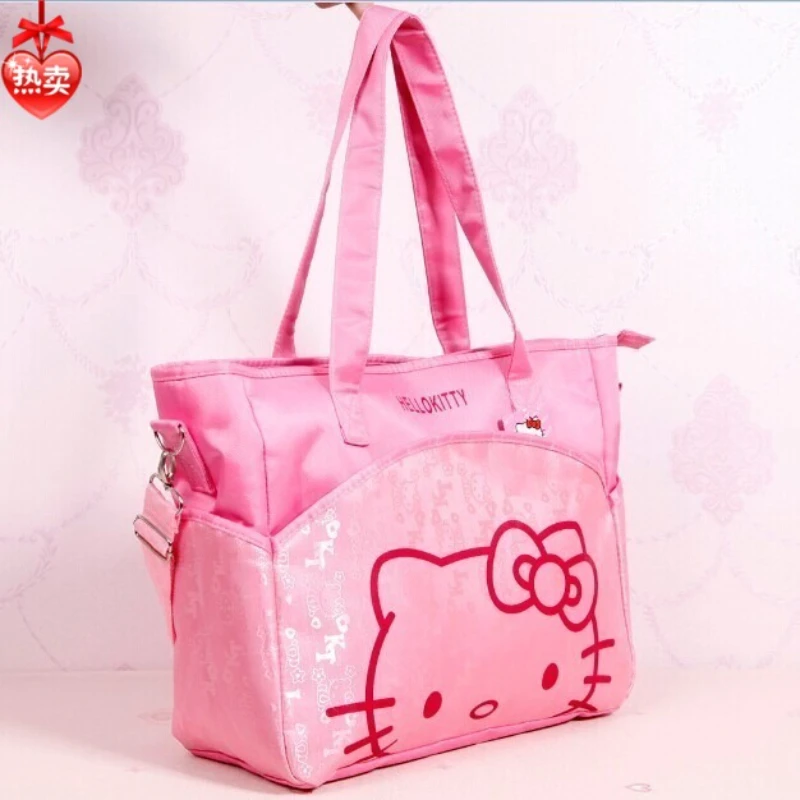 Sanrio Hello Kitty shoulder bags Handbags Cute Multi-Function Large Capacity Mummy Bag Outing travel Bag Mochilas for Girl women
Sanrio Hello Kitty shoulder bags Handbags Cute Multi-Function Large Capacity Mummy Bag Outing travel Bag Mochilas for Girl women