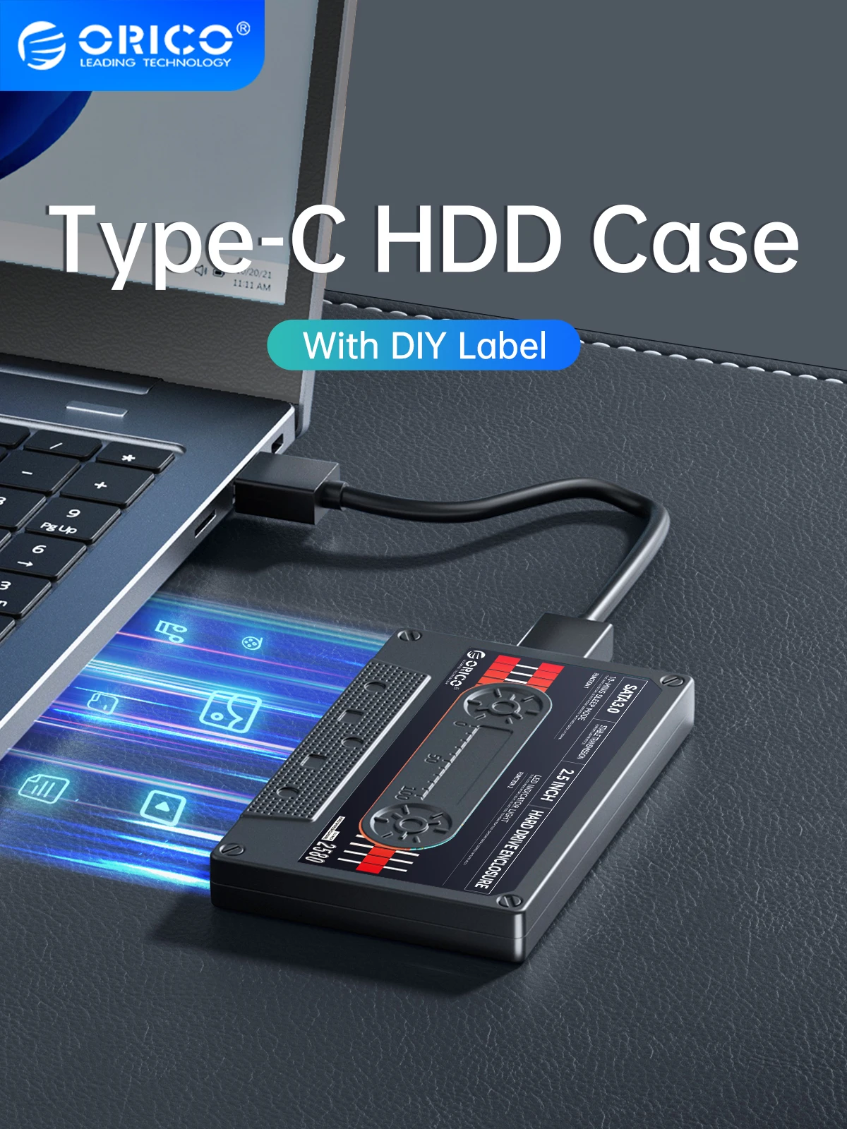 ORICO 2,5 ''HDD корпус SATA до USB3.0 футляр для внешнего жесткого диска 5 Гбит/с/6 Гбит/с Type-C HDD корпус с DIY стикер
ORICO 2,5 ''HDD корпус SATA до USB3.0 футляр для внешнего жесткого диска 5 Гбит/с/6 Гбит/с Type-C HDD корпус с DIY стикер