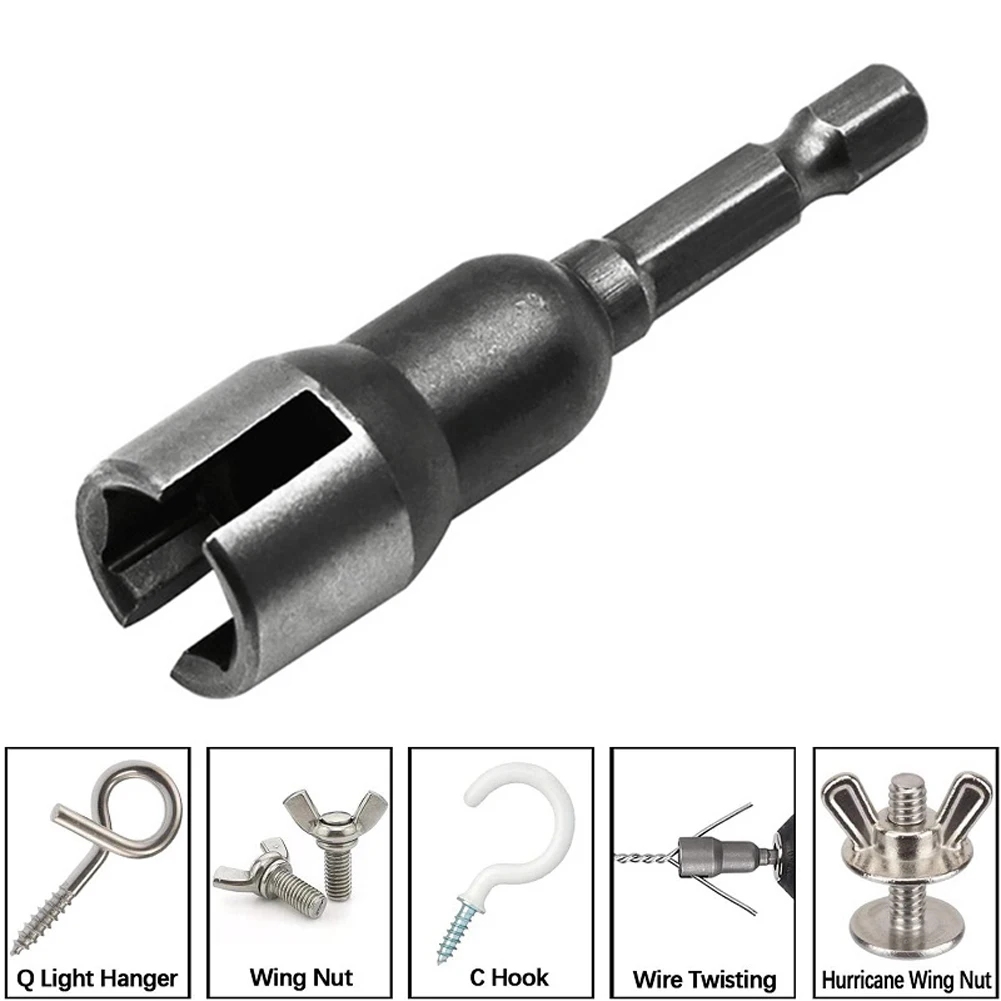 6.35mm Hex Shank Socket Adapter Nut Socket Wrench Slotted Butterfly Bolt 66mm Slotted Butterfly Bolt Socket Wrench Electric Tool
6.35mm Hex Shank Socket Adapter Nut Socket Wrench Slotted Butterfly Bolt 66mm Slotted Butterfly Bolt Socket Wrench Electric Tool