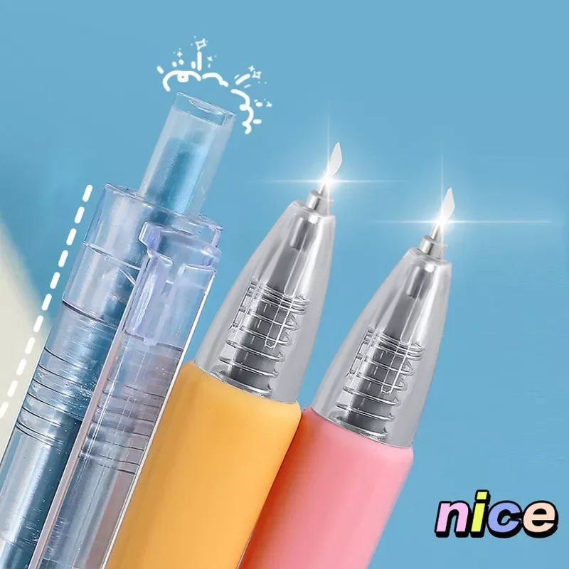 Pen Type Utility Knife Paper Cutter Carving Engraving Knife DIY Craft Hand Account Scrapbook Sticker Knife Pen Stationery
Pen Type Utility Knife Paper Cutter Carving Engraving Knife DIY Craft Hand Account Scrapbook Sticker Knife Pen Stationery