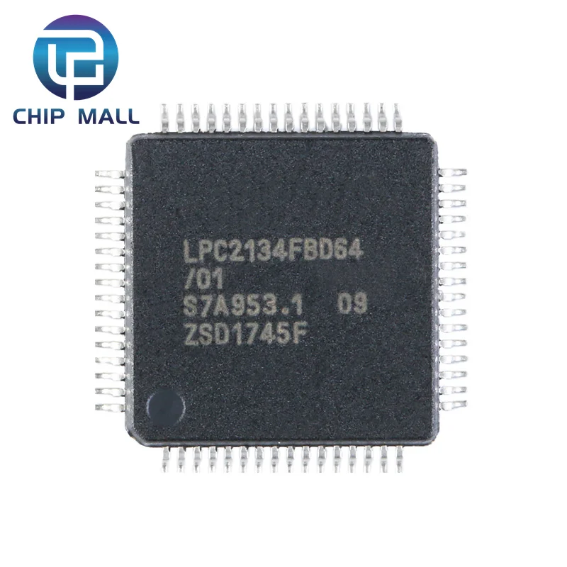 LPC2134FBD64/01,15 LQFP64 60MHz 32-Bit Microcontroller Chip IC New Original Stock
LPC2134FBD64/01,15 LQFP64 60MHz 32-Bit Microcontroller Chip IC New Original Stock