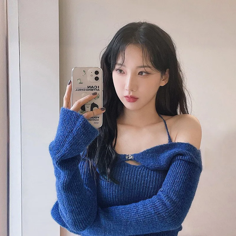 2022 New Sexy Off-Shoulder All-Match Solid Color Intellectual Casual Comfortable Double-Collar Commuter Women Short Top T-shirt
2022 New Sexy Off-Shoulder All-Match Solid Color Intellectual Casual Comfortable Double-Collar Commuter Women Short Top T-shirt