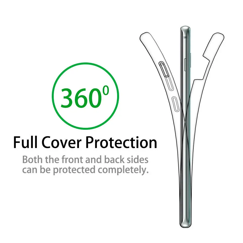 360 Cover on for Samsung Galaxy Note 10 Pro 9 8 S10E S10 S9 S8 Plus S7 S6 Edge S5 Case Soft TPU For A10 A30 A40 A50 A60 A70 Case
360 Cover on for Samsung Galaxy Note 10 Pro 9 8 S10E S10 S9 S8 Plus S7 S6 Edge S5 Case Soft TPU For A10 A30 A40 A50 A60 A70 Case
