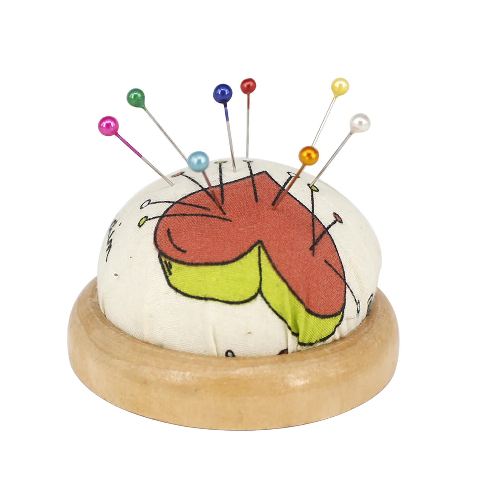 Pin Cushion For Sewing Pin Cushion With Wooden Base For Sewing Supplies Needle Pincushions Embroidery Needle Cushion.
Pin Cushion For Sewing Pin Cushion With Wooden Base For Sewing Supplies Needle Pincushions Embroidery Needle Cushion.