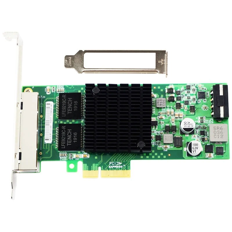 Gigabit Ethernet Converged Network Adapter With I350AM4 Chip,PCI-E X4 Server NIC Industrial Camera Machine Vision T4
Gigabit Ethernet Converged Network Adapter With I350AM4 Chip,PCI-E X4 Server NIC Industrial Camera Machine Vision T4