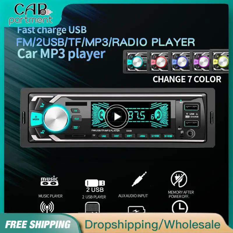 Car Radio 4.1'' Single 1DIN MP5 MP3 Player Aux Input Receiver Bluetooth Stereo Radio Support MP3/WMA/WAV/USB/TF card
Car Radio 4.1'' Single 1DIN MP5 MP3 Player Aux Input Receiver Bluetooth Stereo Radio Support MP3/WMA/WAV/USB/TF card