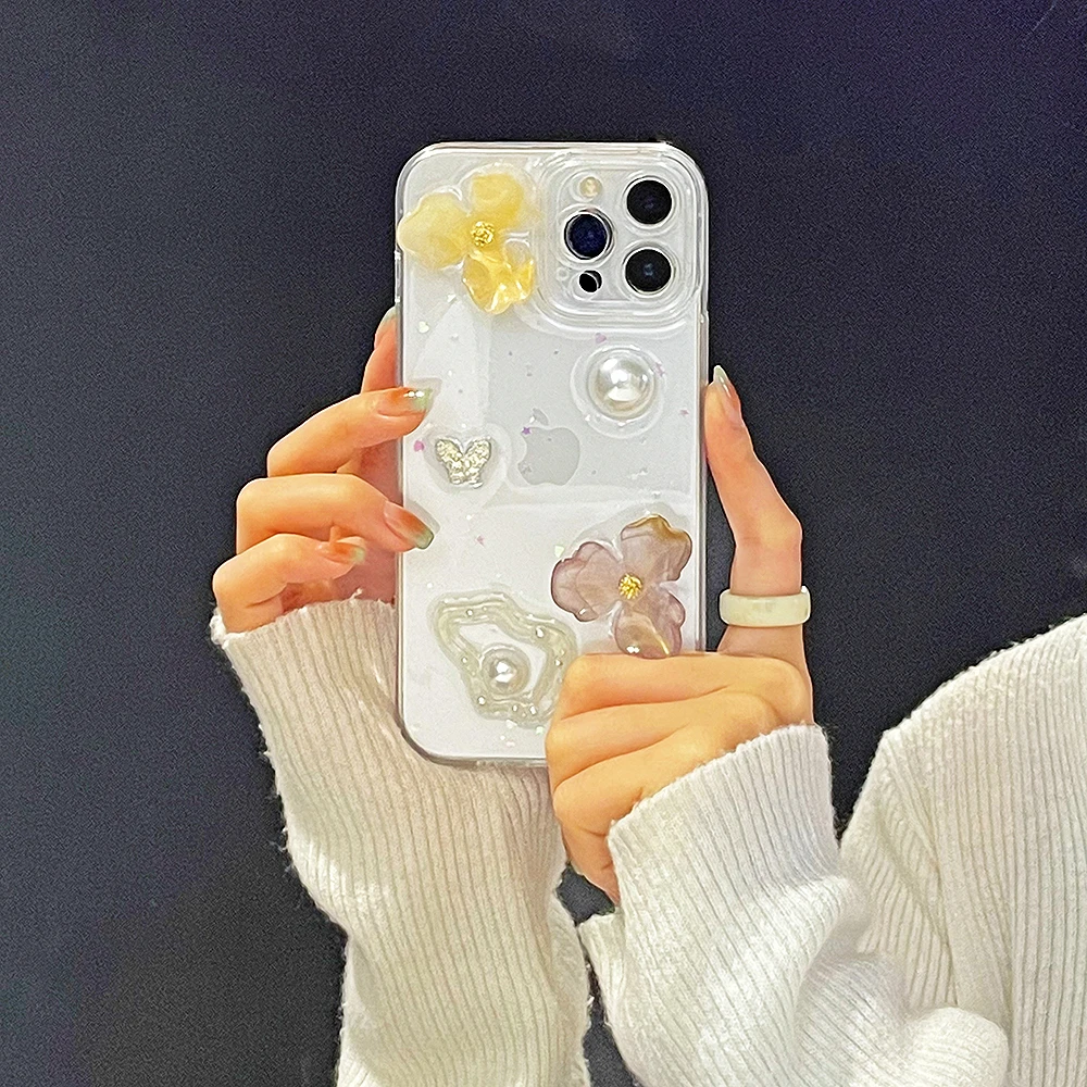3D цветы жемчуг блеск кристалл бабочка прозрачная фотография для iPhone14 13 12 11 Pro Max X XR XS 7 8 Plus Мягкий защитный чехол
3D цветы жемчуг блеск кристалл бабочка прозрачная фотография для iPhone14 13 12 11 Pro Max X XR XS 7 8 Plus Мягкий защитный чехол