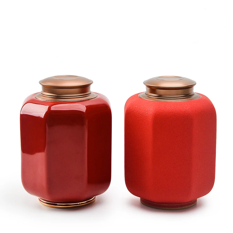 Creative Octagon Ceramic Sealing Jar Aluminum Lid Alloy Storage Can Candy Tea Box Coffee Bean Food Tank Storage Container Decor
Creative Octagon Ceramic Sealing Jar Aluminum Lid Alloy Storage Can Candy Tea Box Coffee Bean Food Tank Storage Container Decor