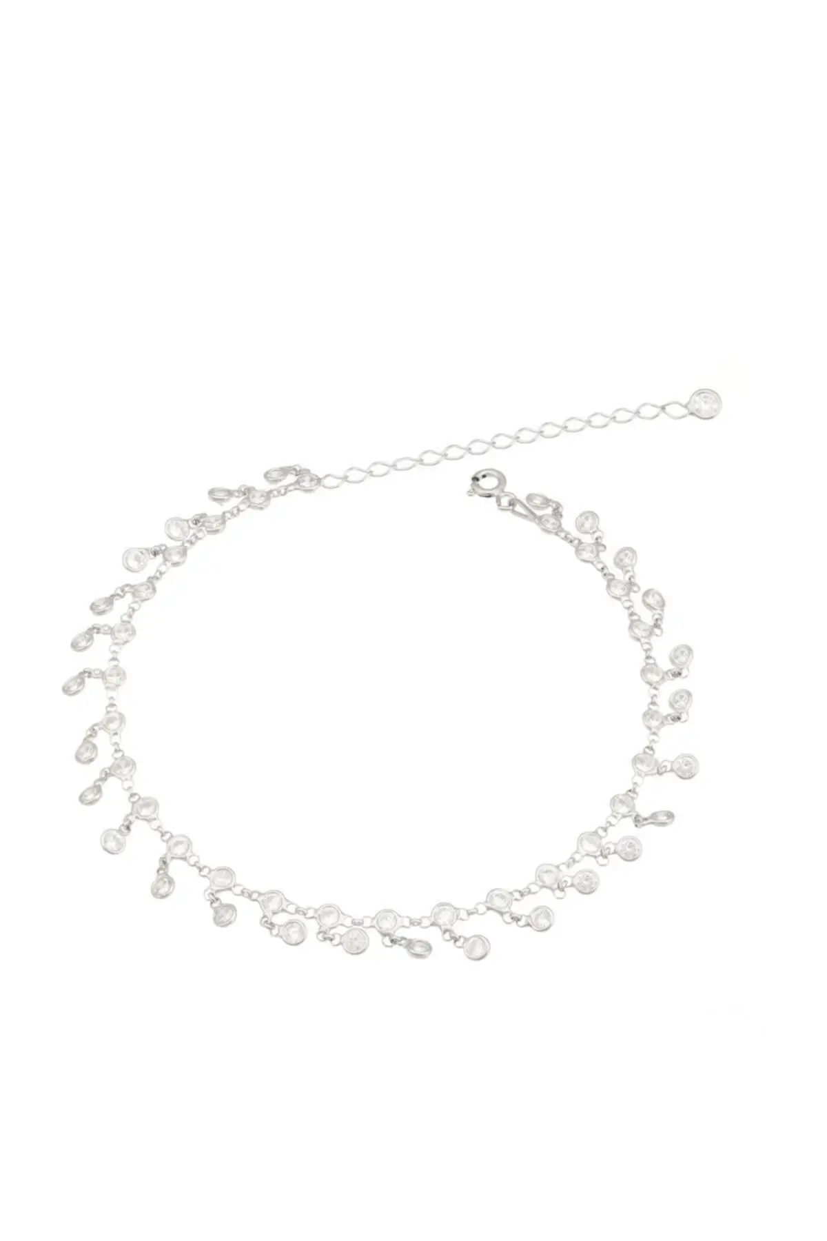 925 sterling Silver Dangle Watercourse Women Foot Anklet 
925 sterling Silver Dangle Watercourse Women Foot Anklet