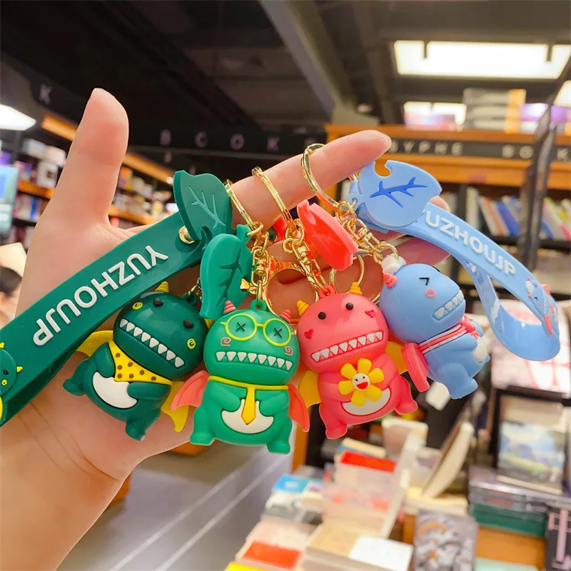 Creative Figure Small Dinosaur Keychain Backpack Bag Car Pendant Cute Doll Holiday Llaveros For Friends Gift
Creative Figure Small Dinosaur Keychain Backpack Bag Car Pendant Cute Doll Holiday Llaveros For Friends Gift