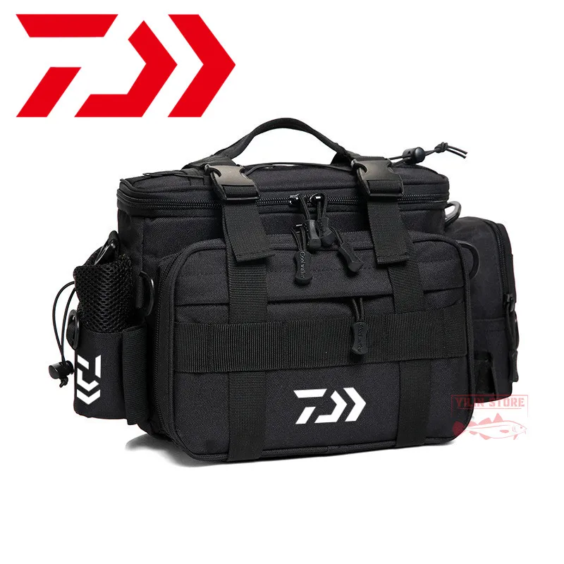 Daiwa Fishing Bag Single Shoulder Crossbody Bag Fish Lures Gear Utility Storage Waist Pack Multifunctional Fishing Tackle Bags 
Daiwa Fishing Bag Single Shoulder Crossbody Bag Fish Lures Gear Utility Storage Waist Pack Multifunctional Fishing Tackle Bags