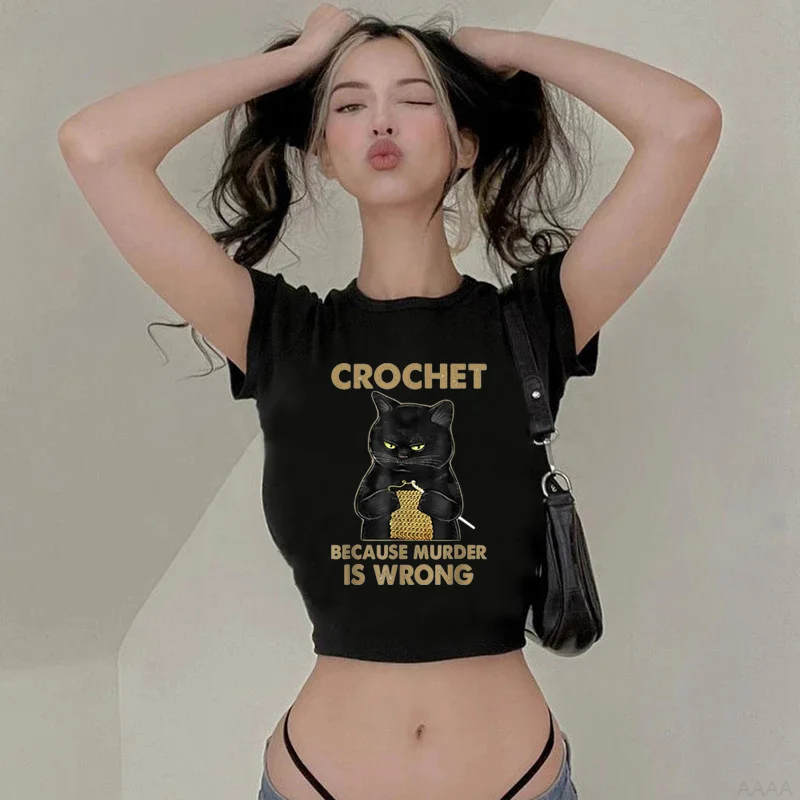 Кроп-Топ женский вязаный крючком из-за убийцы неправильная Фея гранж-трости корейская мода винтажные готические футболки хиппи
Кроп-Топ женский вязаный крючком из-за убийцы неправильная Фея гранж-трости корейская мода винтажные готические футболки хиппи