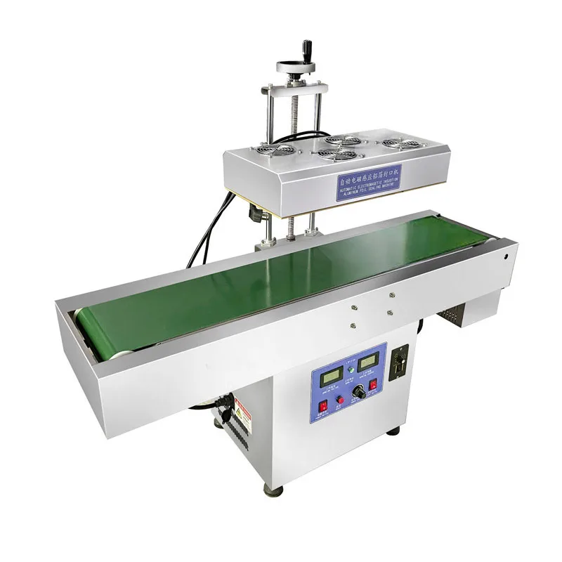 Vertical Automatic Induction Sealing Machine Bottle Mouth Oil Barrel Honey Bottle Aluminum Foil Medicine Bottle Sealing Machine
Vertical Automatic Induction Sealing Machine Bottle Mouth Oil Barrel Honey Bottle Aluminum Foil Medicine Bottle Sealing Machine