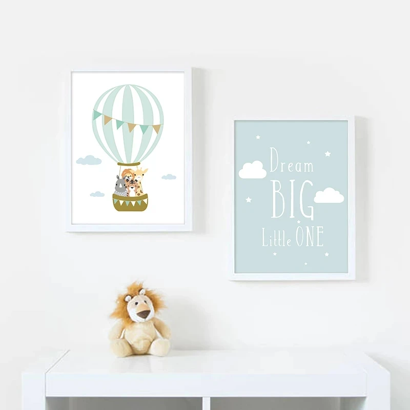 Hot Air Balloon Wall Canvas Painting Animals Poster Nursery Art Prints Nordic Posters Moon Wall Pictures Baby Kids Room Decor
Hot Air Balloon Wall Canvas Painting Animals Poster Nursery Art Prints Nordic Posters Moon Wall Pictures Baby Kids Room Decor