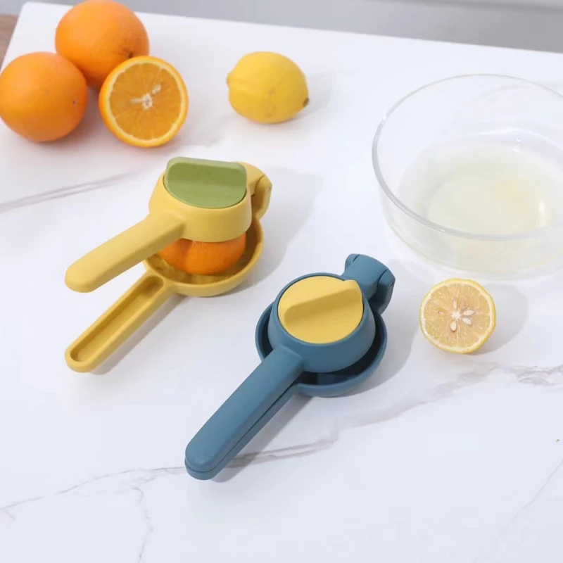 

Fresh Juice Presser Fruit Extractor Orange Citrus Lime Lemon Squeezer Hand Press Juicer Metal Portable Manual Juicer