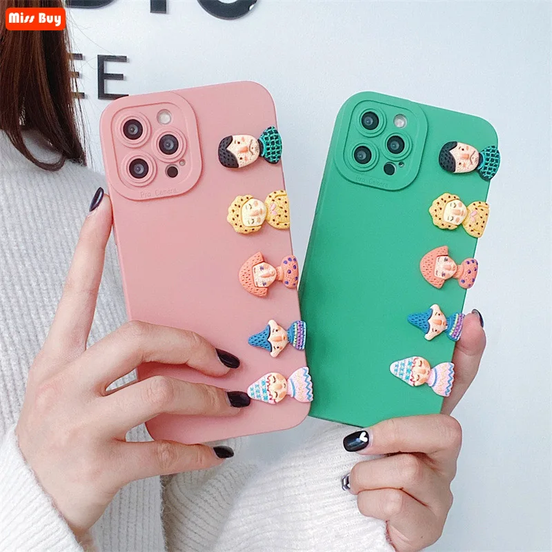 Cute 3D Cartoon Character Phone Cases For iPhone 12 13 11 Pro Max X 6 s 7 8 Plus Xr Xs Max Coque Camera Lens Protection Cover
Cute 3D Cartoon Character Phone Cases For iPhone 12 13 11 Pro Max X 6 s 7 8 Plus Xr Xs Max Coque Camera Lens Protection Cover