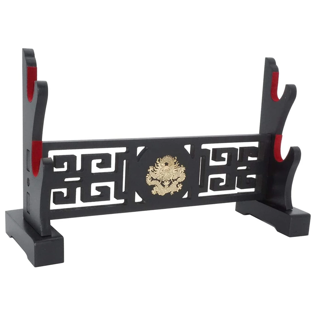 Padded Sword Stand Display Velvet Protect Sword Rack for Katana Genji Japanese Sword Stand -Dragon
Padded Sword Stand Display Velvet Protect Sword Rack for Katana Genji Japanese Sword Stand -Dragon