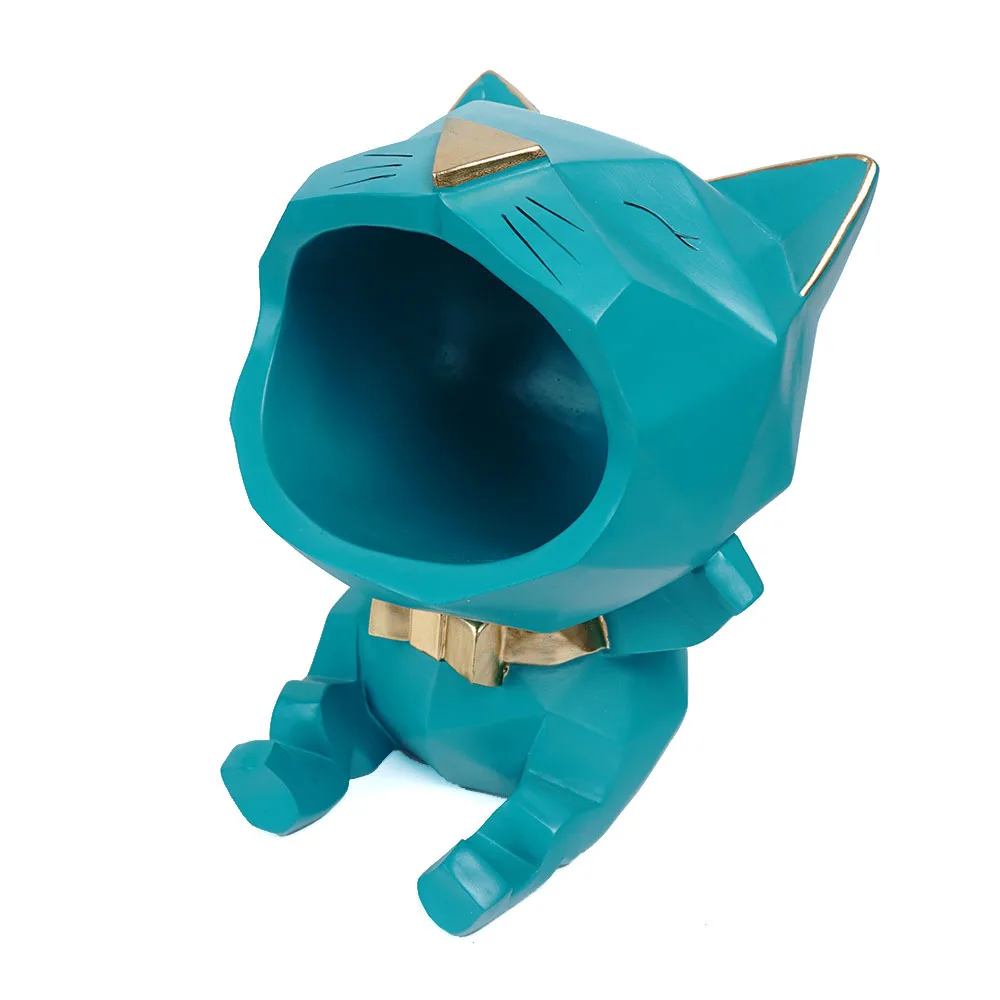 Statue Figurine Sculpture Home Office Table Desktop Decor Ornaments cat storage ornaments mobile phone holder Multifunction cute
Statue Figurine Sculpture Home Office Table Desktop Decor Ornaments cat storage ornaments mobile phone holder Multifunction cute