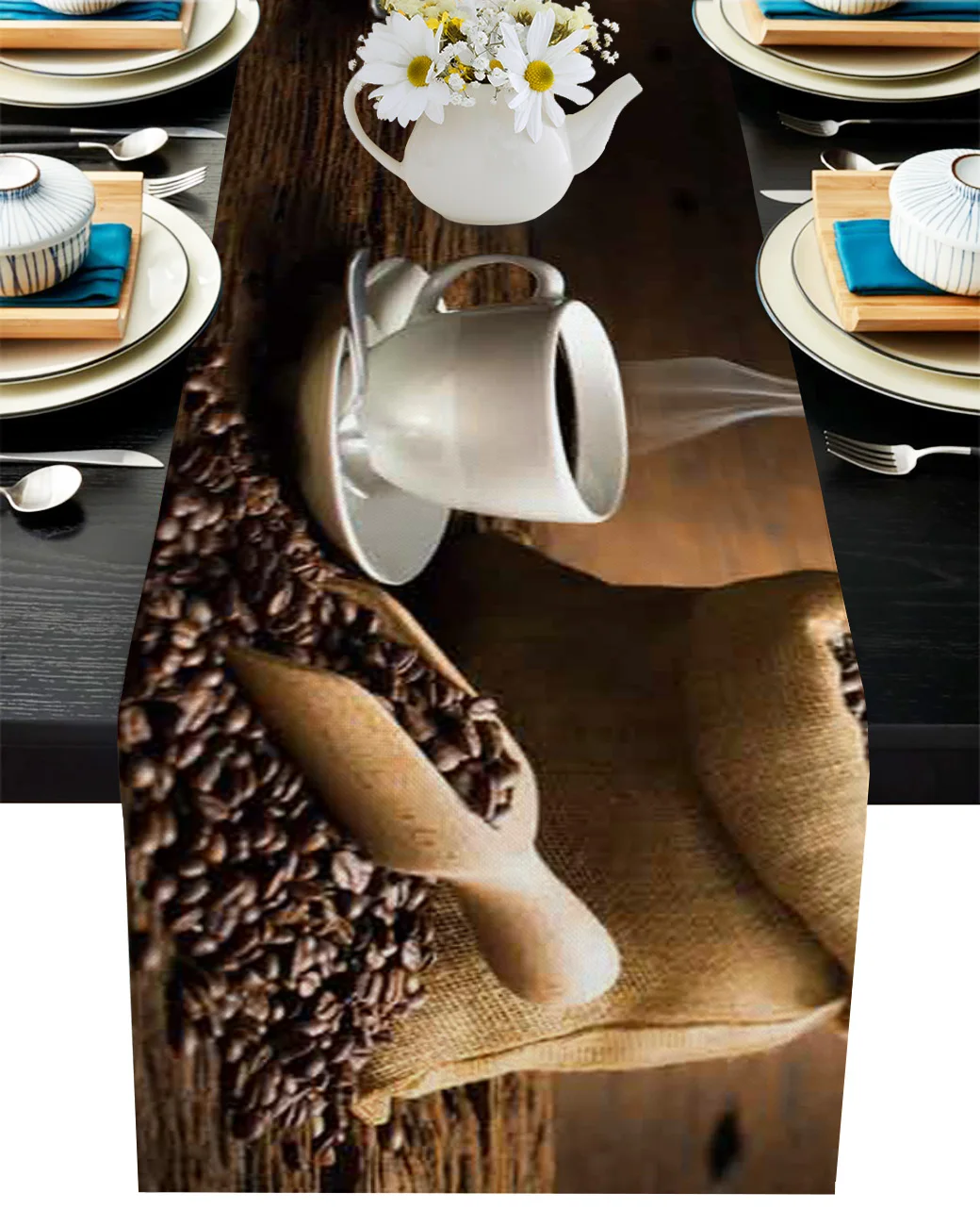 Coffee Coffee Cup Coffee Beans Coffee Table Decor Dinner Table Decoration Wedding Decor Table Runners Modern Wedding Decoration
Coffee Coffee Cup Coffee Beans Coffee Table Decor Dinner Table Decoration Wedding Decor Table Runners Modern Wedding Decoration