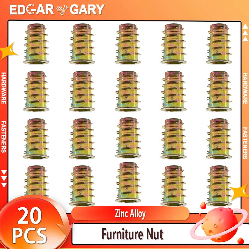 Гайки EDGAR GARY М4-М10 из углеродистой стали
Гайки EDGAR GARY М4-М10 из углеродистой стали
