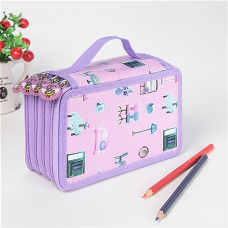 Large Capacity 72-hole Pen Bag Student Writing Drawing Pencil Stationery Storage Pack 4-layer Portable Cloth Pen Curtain
Large Capacity 72-hole Pen Bag Student Writing Drawing Pencil Stationery Storage Pack 4-layer Portable Cloth Pen Curtain