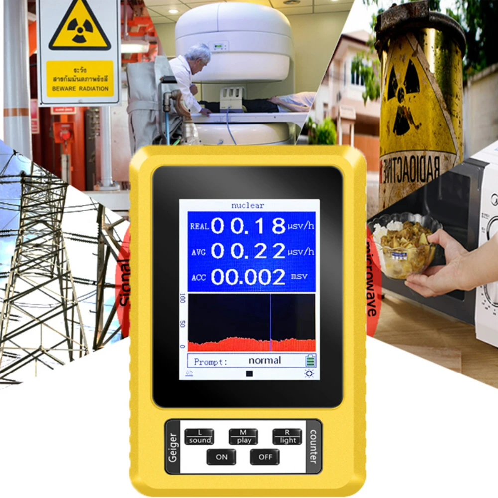 XR3 br-9c Nuclear Detector EMF Geiger Counter Full-functional Type Tester Handheld Digital Display Electromagnetic Radiation new
XR3 br-9c Nuclear Detector EMF Geiger Counter Full-functional Type Tester Handheld Digital Display Electromagnetic Radiation new