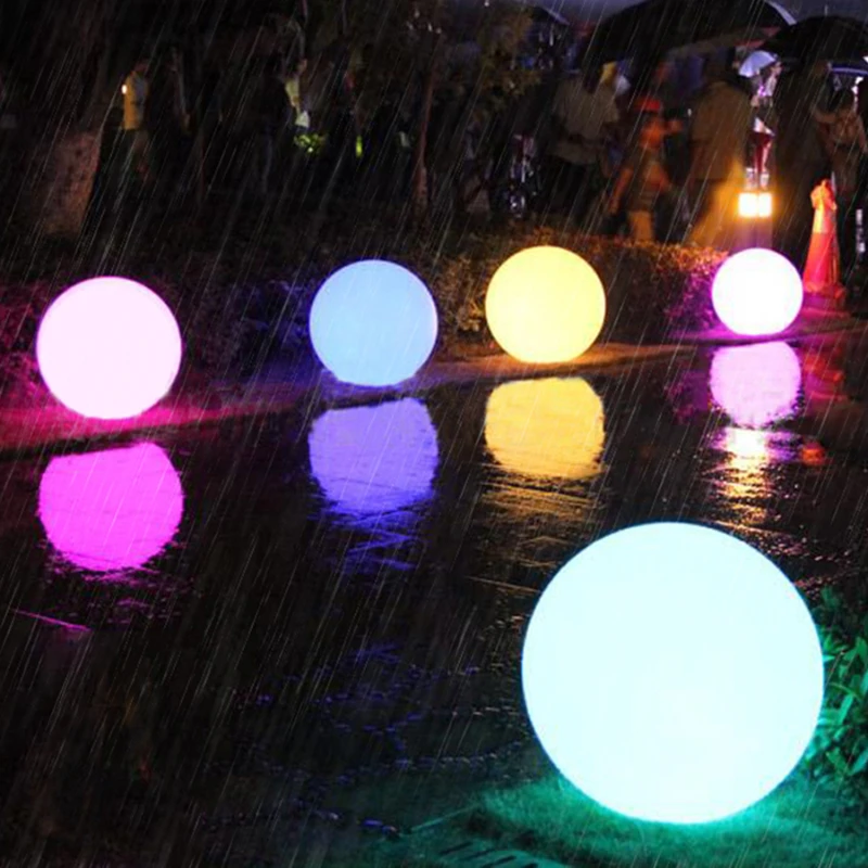 Outdoor LED Garden Ball Lights Remote Control Floor Street Lawn Lamp Swimming Pool Wedding Party Holiday Home Decoration
Outdoor LED Garden Ball Lights Remote Control Floor Street Lawn Lamp Swimming Pool Wedding Party Holiday Home Decoration