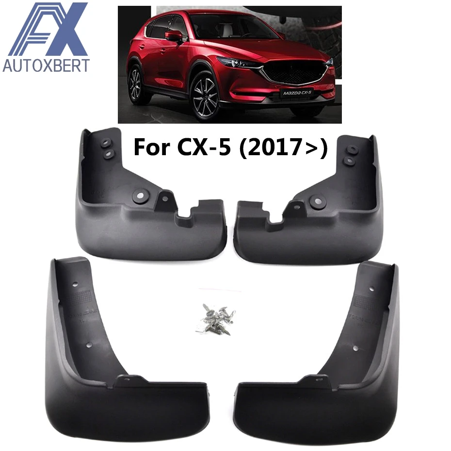 Комплект автомобильных брызговиков для Mazda CX-5 CX5 2-го поколения KF 2017 2018 2021, передние и задние брызговики, брызговики, автомобильные аксессуары 
Комплект автомобильных брызговиков для Mazda CX-5 CX5 2-го поколения KF 2017 2018 2021, передние и задние брызговики, брызговики, автомобильные аксессуары