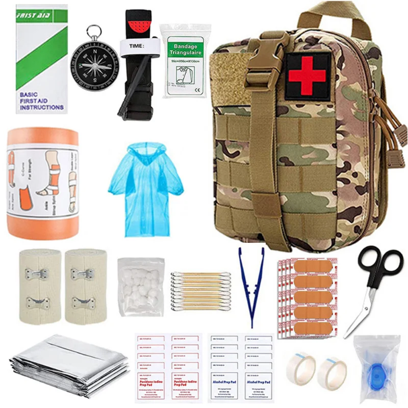 Outdoor Survival Kit Outdoor Molle Tourism Equipment Camping First Aid Kit SOS EDC Emergency Supplies Hunting Tactical Tool
Outdoor Survival Kit Outdoor Molle Tourism Equipment Camping First Aid Kit SOS EDC Emergency Supplies Hunting Tactical Tool