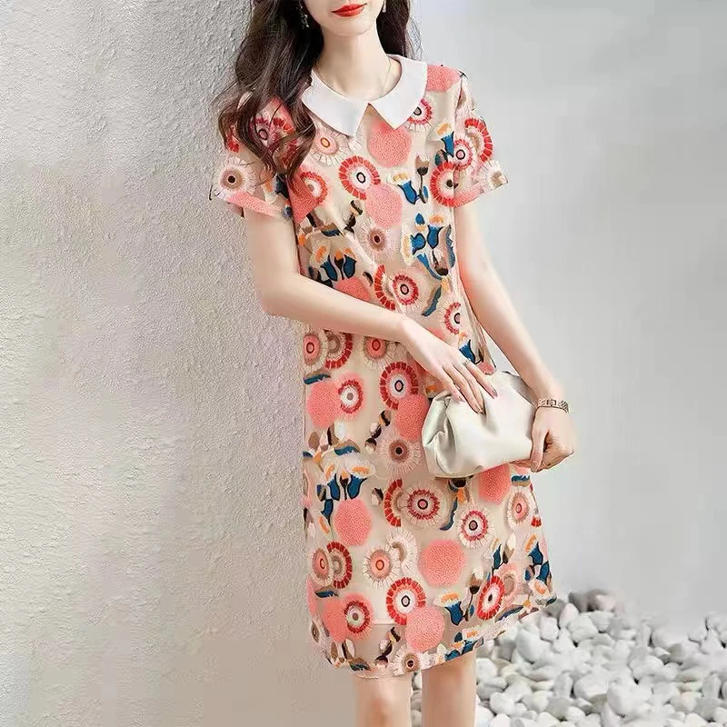 Latest Popular Africa Embrordered 3D Multi Color Flower Tulle Net Lace French High Quality Mesh Fabric Party Evening Dress
Latest Popular Africa Embrordered 3D Multi Color Flower Tulle Net Lace French High Quality Mesh Fabric Party Evening Dress