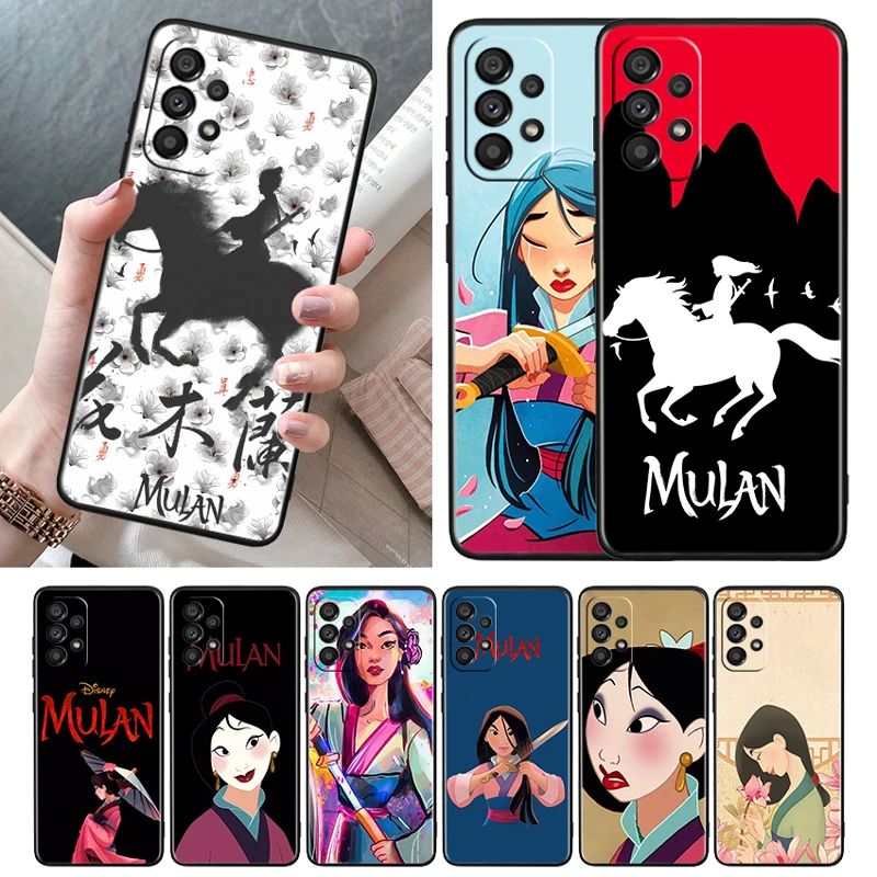 Girl Mulan Cool Black Phone Case For Samsung A73 A72 A71 A54 A53 A52 A51 A42 A33 A32 A23 A22 A21S A13 5G Cover Shell Capa Coque
Girl Mulan Cool Black Phone Case For Samsung A73 A72 A71 A54 A53 A52 A51 A42 A33 A32 A23 A22 A21S A13 5G Cover Shell Capa Coque