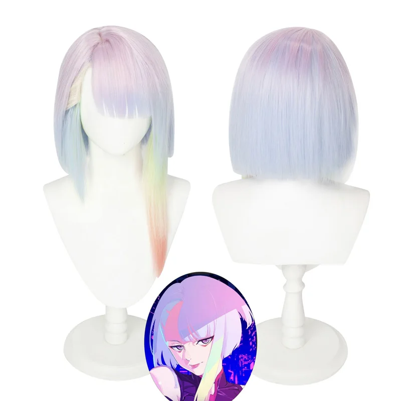 Anime Cyberpunk Edgerunners Lucy Cosplay Wig Lucyna Kushinada Multicolor Hair Heat Resistant Wigs
Anime Cyberpunk Edgerunners Lucy Cosplay Wig Lucyna Kushinada Multicolor Hair Heat Resistant Wigs
