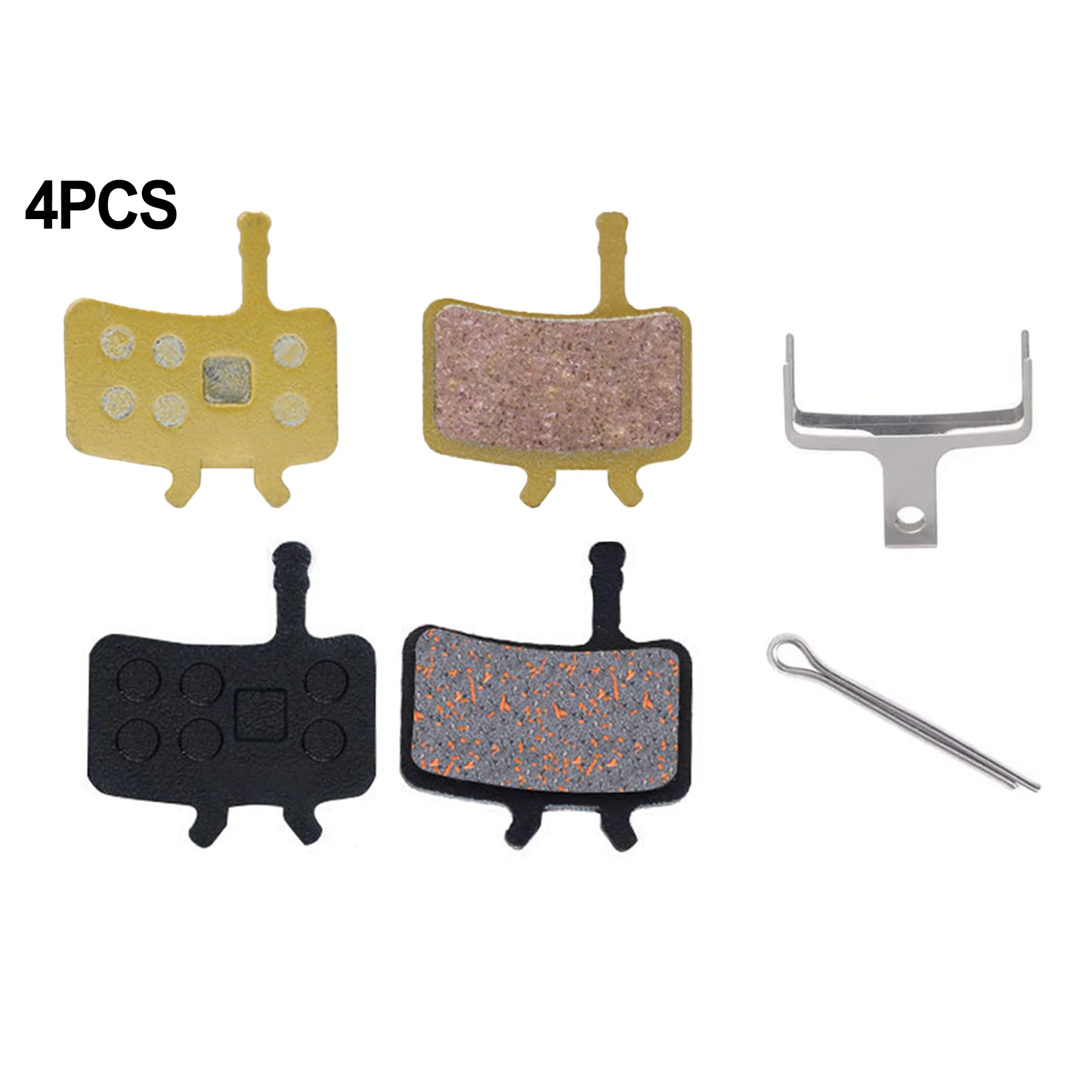 4 Pairs Bicycle Disc Brake Pads For Sram Av Id BB7 For Juicy 3 5 7 Gold Full Metal Brake Pad Replacement Bike Accessories
4 Pairs Bicycle Disc Brake Pads For Sram Av Id BB7 For Juicy 3 5 7 Gold Full Metal Brake Pad Replacement Bike Accessories