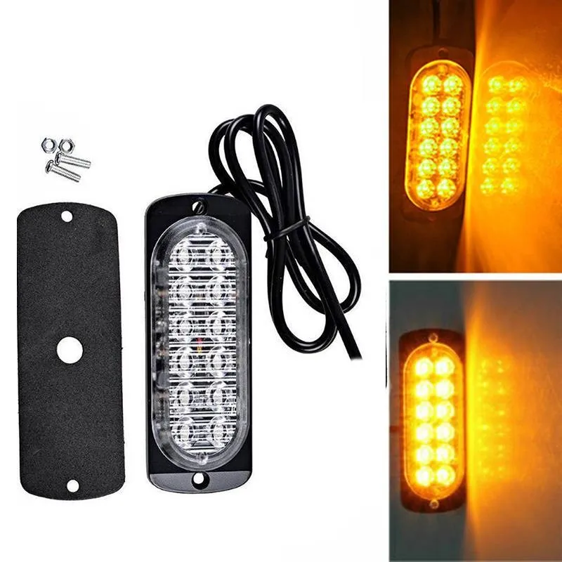 1pc Work Light Yellow 12LED Car SUV Truck Boat Warn Safety Urgent Always Bright Light Super Bright Urgent Lamp DC 12-24V 36W
1pc Work Light Yellow 12LED Car SUV Truck Boat Warn Safety Urgent Always Bright Light Super Bright Urgent Lamp DC 12-24V 36W