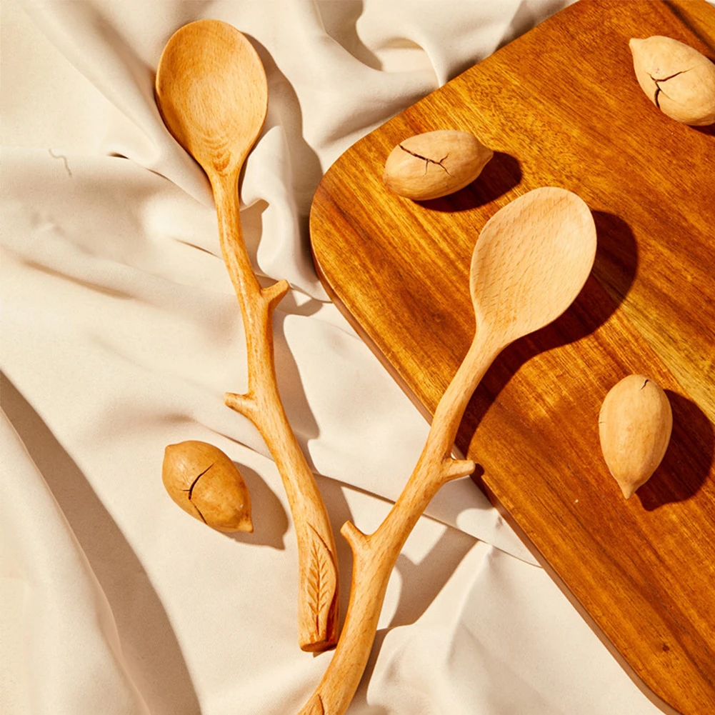 Creative Portable Stirring Spoon Exquisite Eating Soup Scoop Mixing Stirring Wooden Spoon for Kitchen
Creative Portable Stirring Spoon Exquisite Eating Soup Scoop Mixing Stirring Wooden Spoon for Kitchen