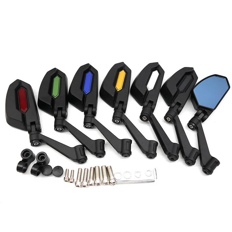 Rearview Mirror Motorcycle 8mm 10mm Universal Bicycle Scooter Side Mirrors Motorbike Accessories for Suzuki Honda HYOSUNG Parts
Rearview Mirror Motorcycle 8mm 10mm Universal Bicycle Scooter Side Mirrors Motorbike Accessories for Suzuki Honda HYOSUNG Parts