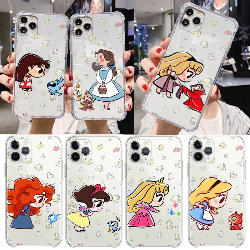 Princess Cute For Apple iPhone 14 13 12 11 Pro Max Mini XS Max X XR 7 8 Plus 5S Silicone Transparent Phone Case Coque Capa Cover 
Princess Cute For Apple iPhone 14 13 12 11 Pro Max Mini XS Max X XR 7 8 Plus 5S Silicone Transparent Phone Case Coque Capa Cover