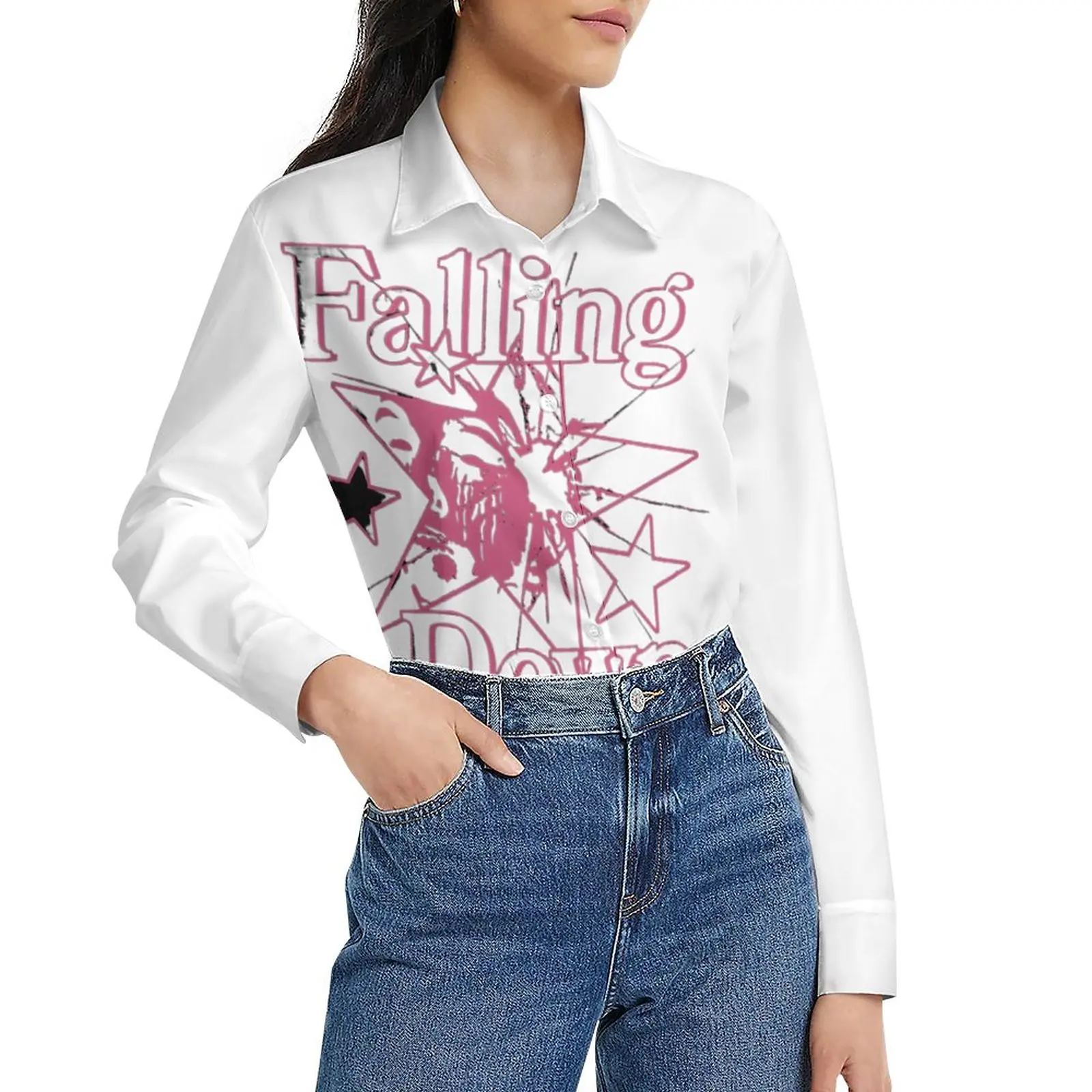 Pink Oil Painting Women's Spring/Summer Long Sleeve Lining Customizable High Quality Shirt Plus Size Fashion Style
Pink Oil Painting Women's Spring/Summer Long Sleeve Lining Customizable High Quality Shirt Plus Size Fashion Style