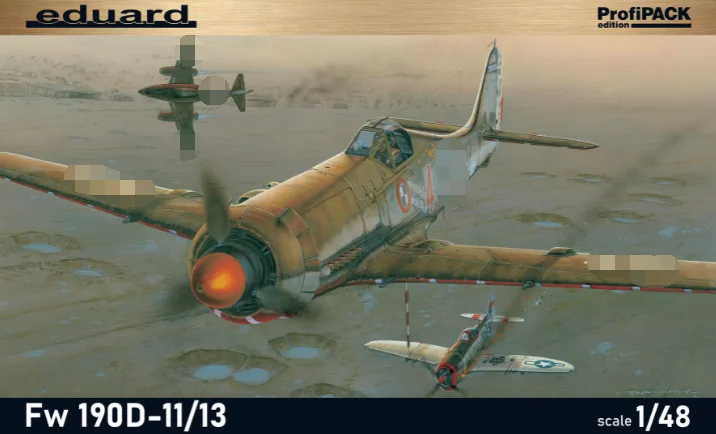 Комплект комбинированных моделей Eduard 8185 по масштабе 1:72, Wulf Fw 190D11/D13
Комплект комбинированных моделей Eduard 8185 по масштабе 1:72, Wulf Fw 190D11/D13