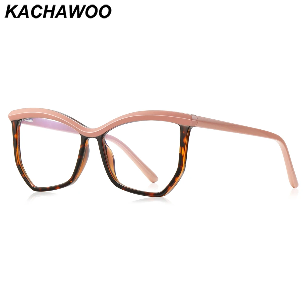 Kachawoo blue light glasses women fashion irregular cat eye glasses frame tr90 acetate ladies birthday gifts pink leoaprd black
Kachawoo blue light glasses women fashion irregular cat eye glasses frame tr90 acetate ladies birthday gifts pink leoaprd black