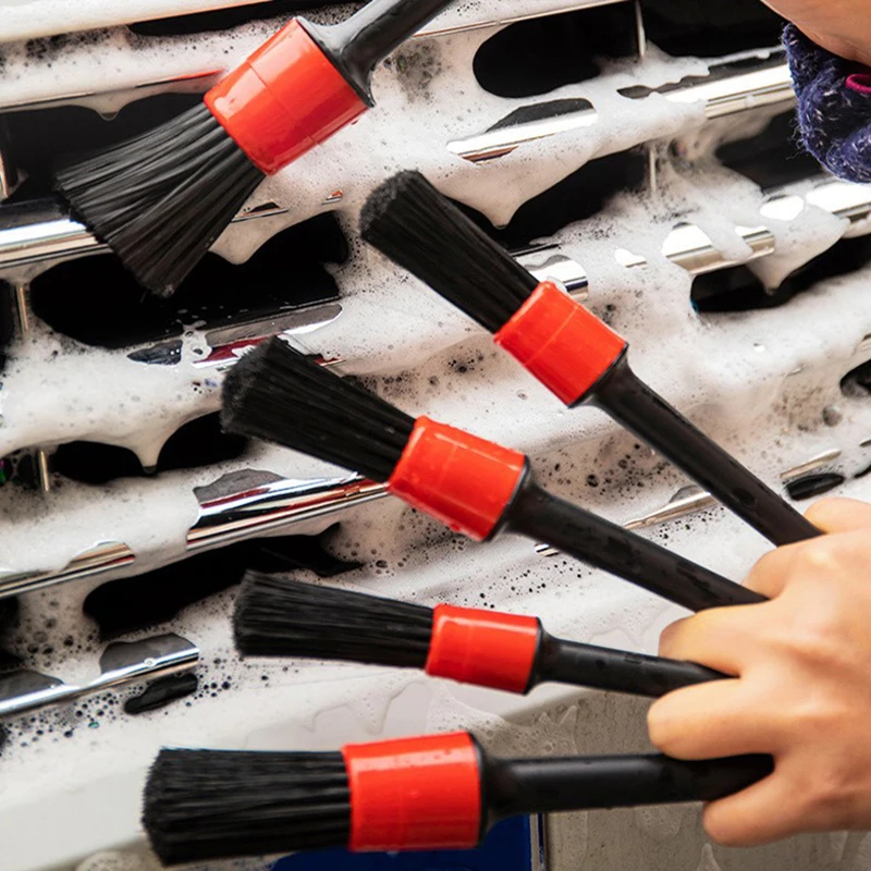 5Pcs Soft Detailing Brush Set Car Cleaning Detailing Brush Dashboard Air Outlet Cleaning Brush For Car Cleaning Dirt Dust
5Pcs Soft Detailing Brush Set Car Cleaning Detailing Brush Dashboard Air Outlet Cleaning Brush For Car Cleaning Dirt Dust