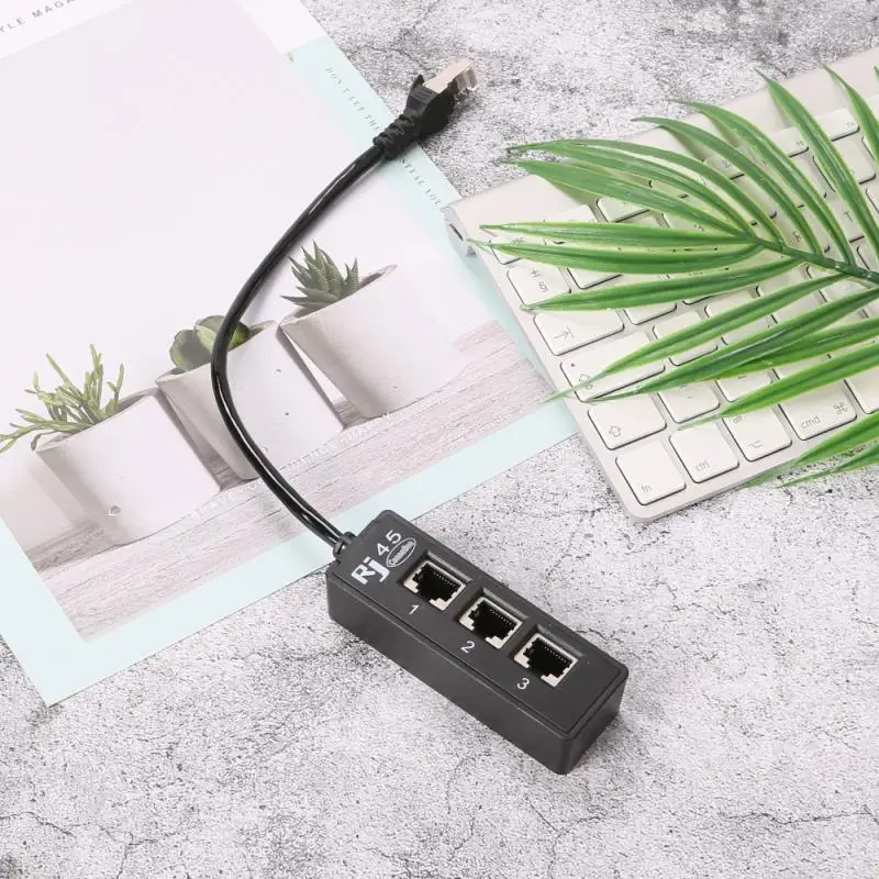 CATS Ethernet Cable Splitter Adapter Cable 1 Male To 4 Female LAN Port Ethernet Cable Converter Accessories Lan Graphics Cards
CATS Ethernet Cable Splitter Adapter Cable 1 Male To 4 Female LAN Port Ethernet Cable Converter Accessories Lan Graphics Cards