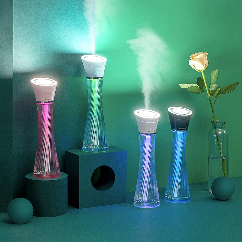 Mini Air Humidifier Diffuser 500mAh USB Portable Ultrasonic Humidifier 250ML Electric Humidificador Car Mist Maker LED Light
Mini Air Humidifier Diffuser 500mAh USB Portable Ultrasonic Humidifier 250ML Electric Humidificador Car Mist Maker LED Light