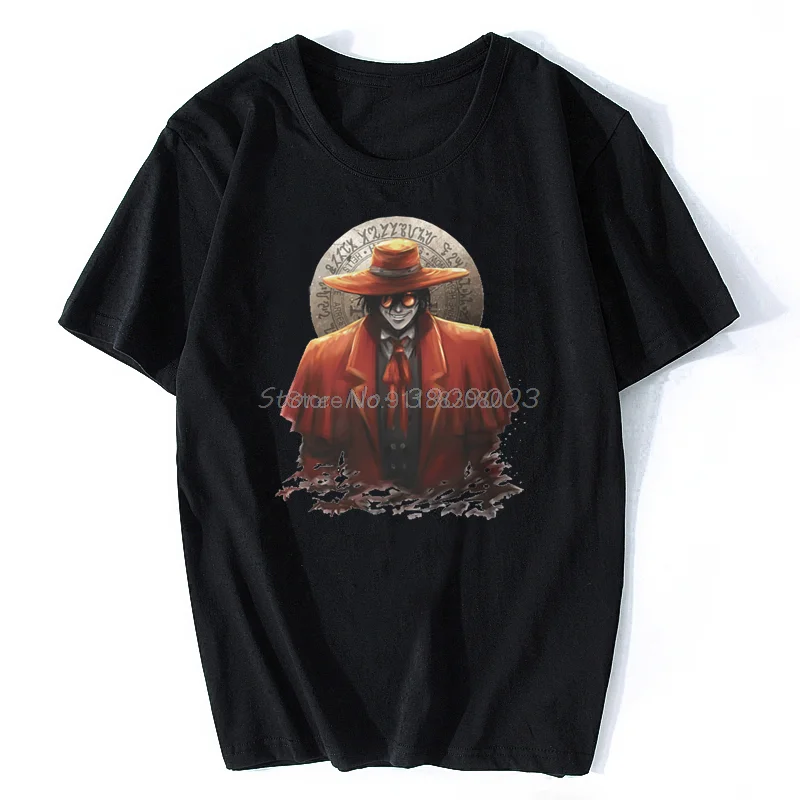 Hellsing Manga Abraham Van Helsing Anime Fabric TShirt Alucard Basic T Shirt cotton Men T-Shirt Oversized Streetwear Tees
Hellsing Manga Abraham Van Helsing Anime Fabric TShirt Alucard Basic T Shirt cotton Men T-Shirt Oversized Streetwear Tees