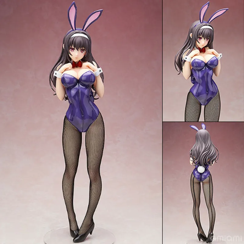 1/4 Anime Saenai Heroine no Sodatekata Sexy Kasumigaoka Utaha Bunny Girl Ver. PVC Collection Model Figure 43cm
1/4 Anime Saenai Heroine no Sodatekata Sexy Kasumigaoka Utaha Bunny Girl Ver. PVC Collection Model Figure 43cm
