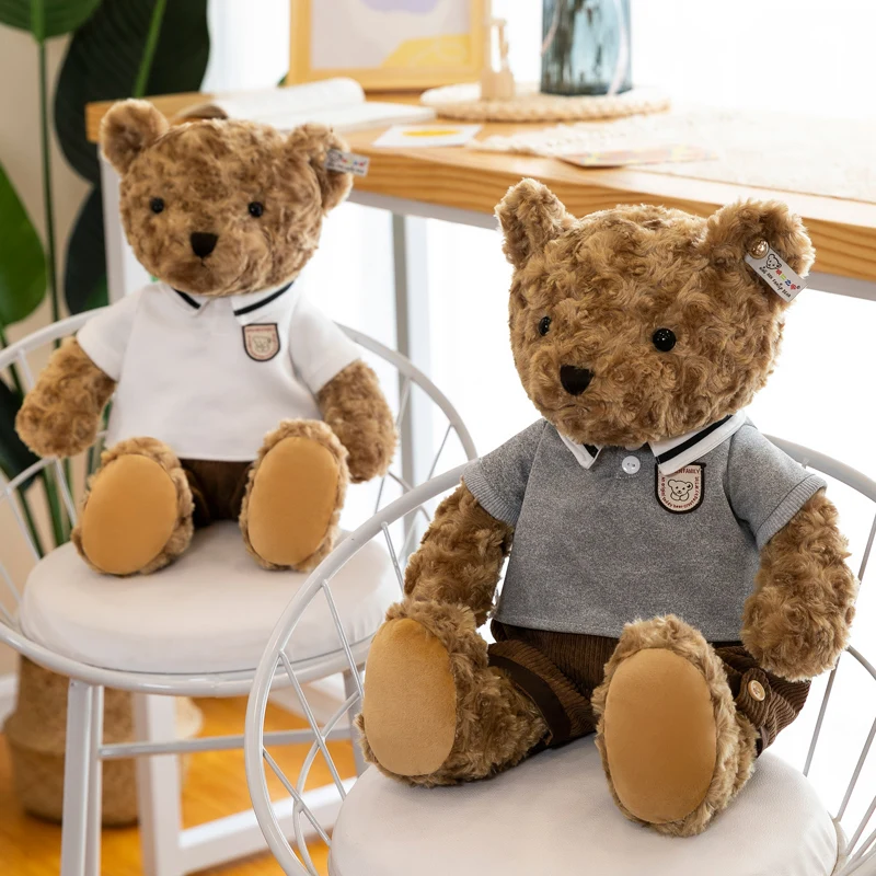 55cm Cute Soft POLO Bear Stuffed Plush Toys Office Nap Pillow Home Comfort Cushion Child Decor Christmas Gift Doll
55cm Cute Soft POLO Bear Stuffed Plush Toys Office Nap Pillow Home Comfort Cushion Child Decor Christmas Gift Doll